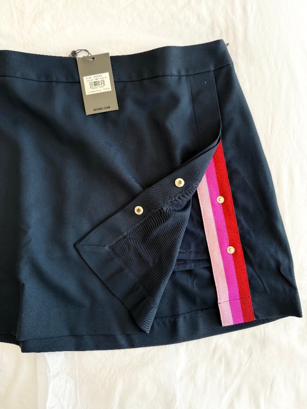 G/ForeDark  Navy Golf Skort Size 12 NWT